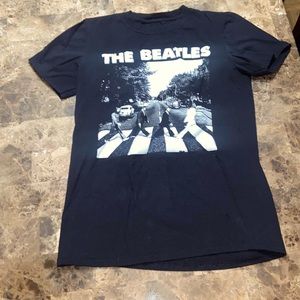 Black the Beatles T-shirt, size: small